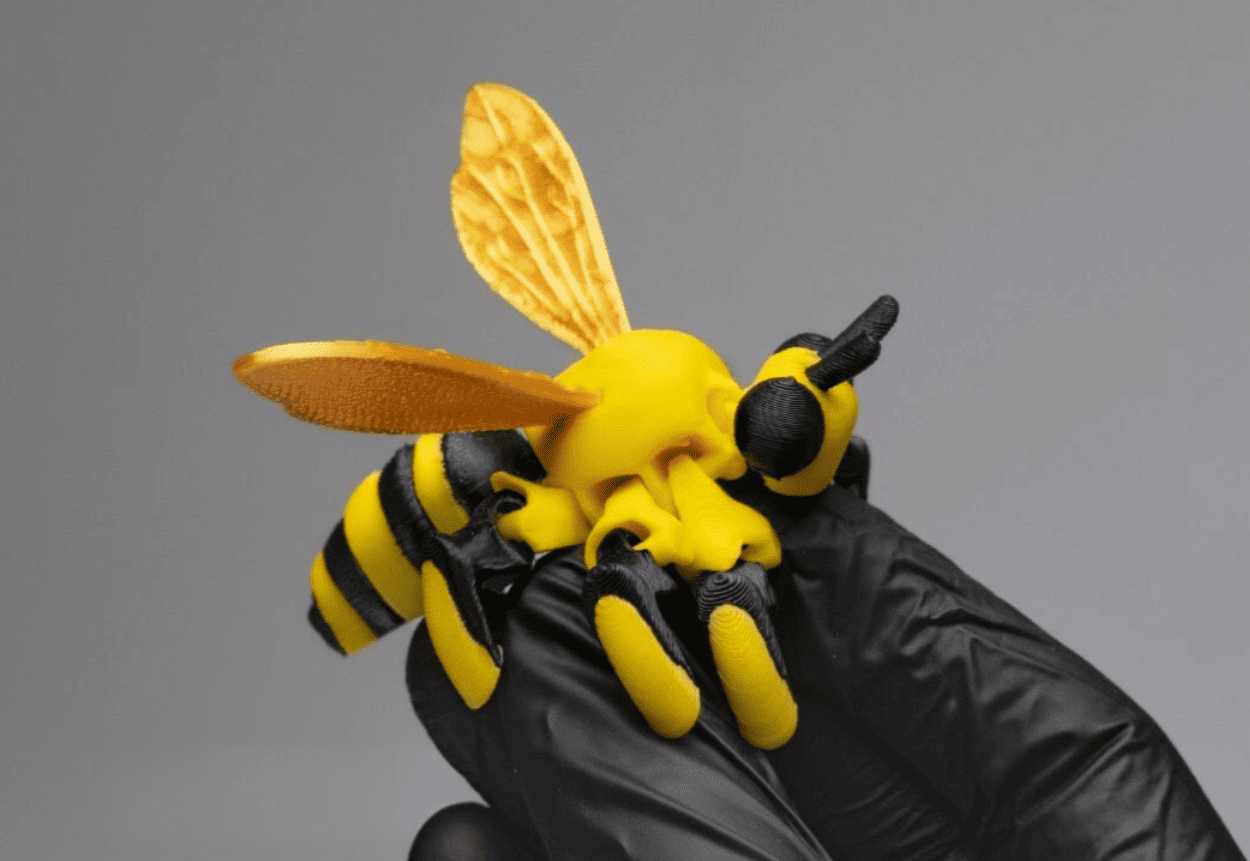3d print cute little things for spring and summer_articulated bee